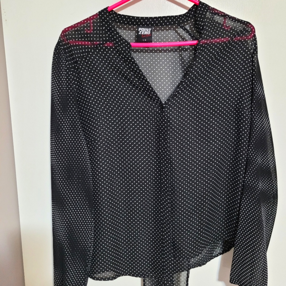 Point Zero blouse size LG